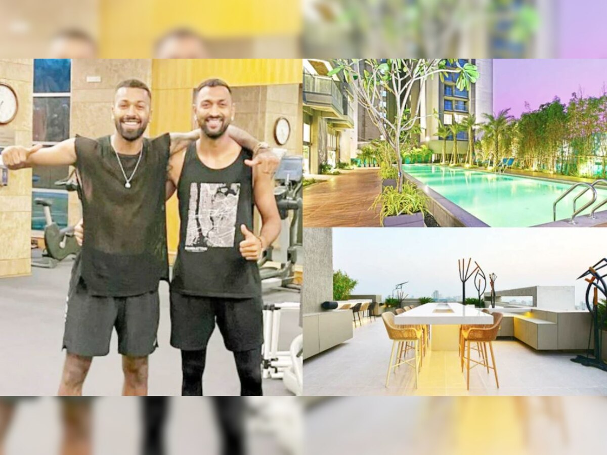 Hardik Pandya and Krunal pandya luxurious apartment