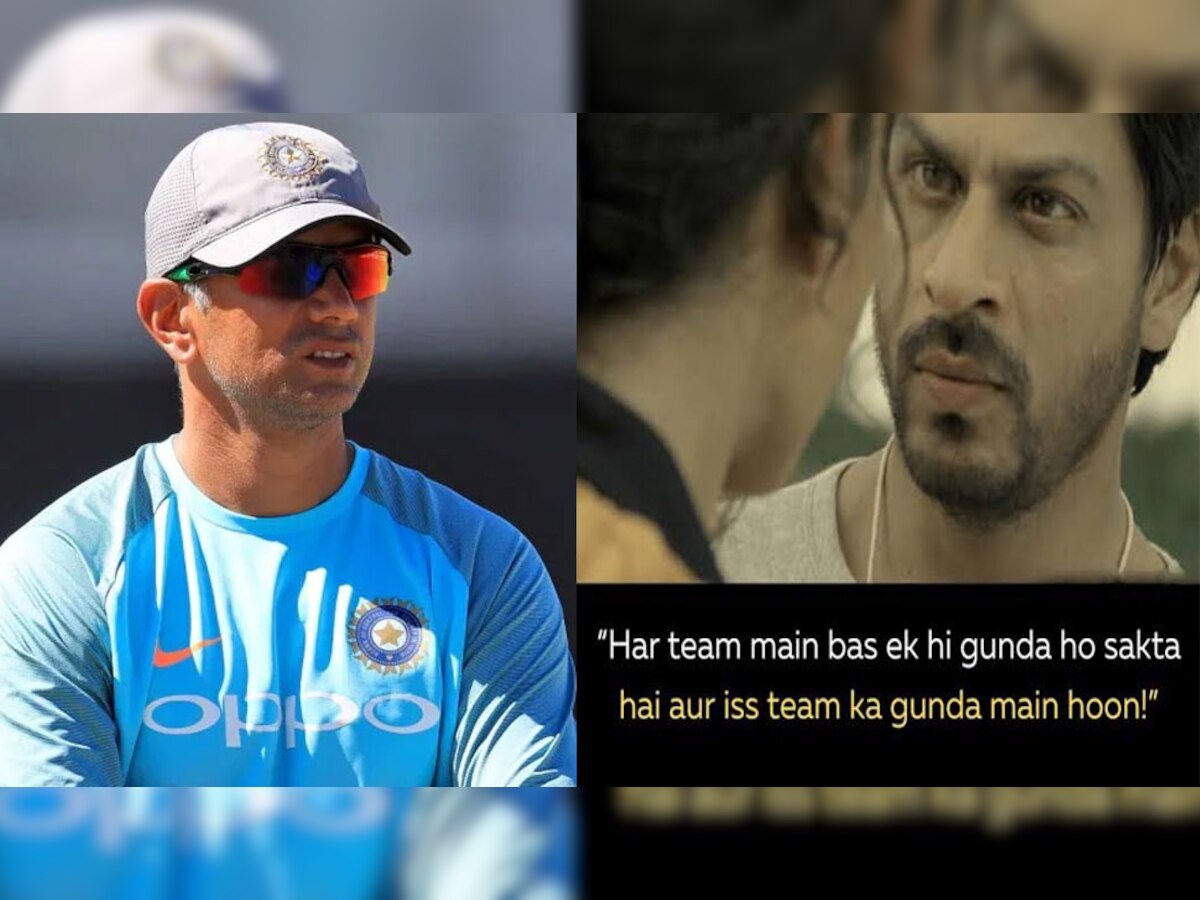 'इस टीम का गुंडा मैं हूं', Fans ने यूं किया Team India के नए कोच Rahul Dravid का Welcome
