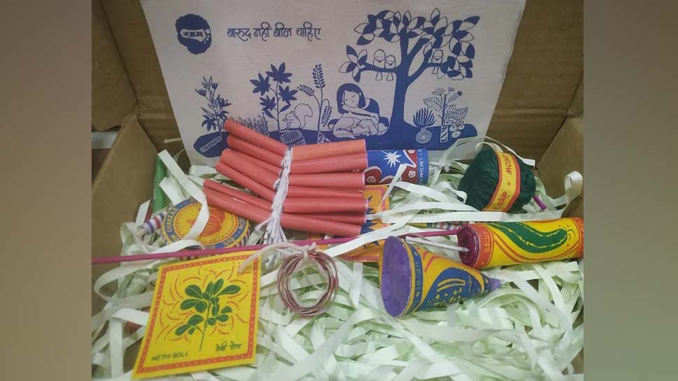 diwali 2021 unique fire crackers there will no come pollution seeds of