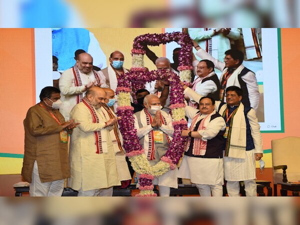 BJP की राष्ट्रीय कार्यकारिणी की बैठक जारी, PM मोदी देंगे 'विजय मंत्र', इन मुद्दों पर हो रही चर्चा