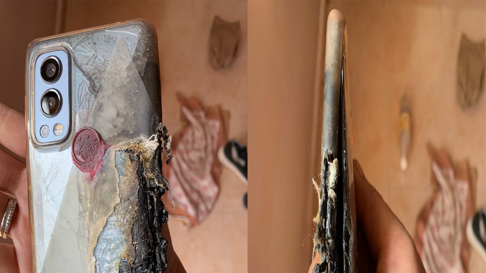 "Oneplus फोन में हुआ धमाका", जानें कंपनी ने हादसे को लेकर क्या कहा; देखें तस्वीरें "Oneplus फोन में हुआ धमाका", जानें कंपनी ने हादसे को लेकर क्या कहा; देखें तस्वीरें