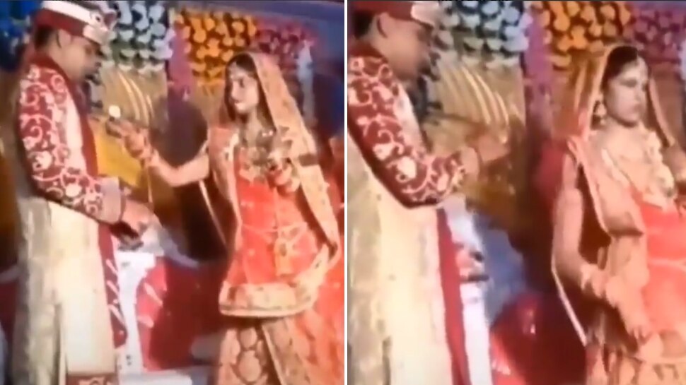 Wedding Video: दुल्हन के सामने नखरे करने लगा दूल्हा, गुस्से में मुंह के सामने ही फेंक दिया रसगुल्ला