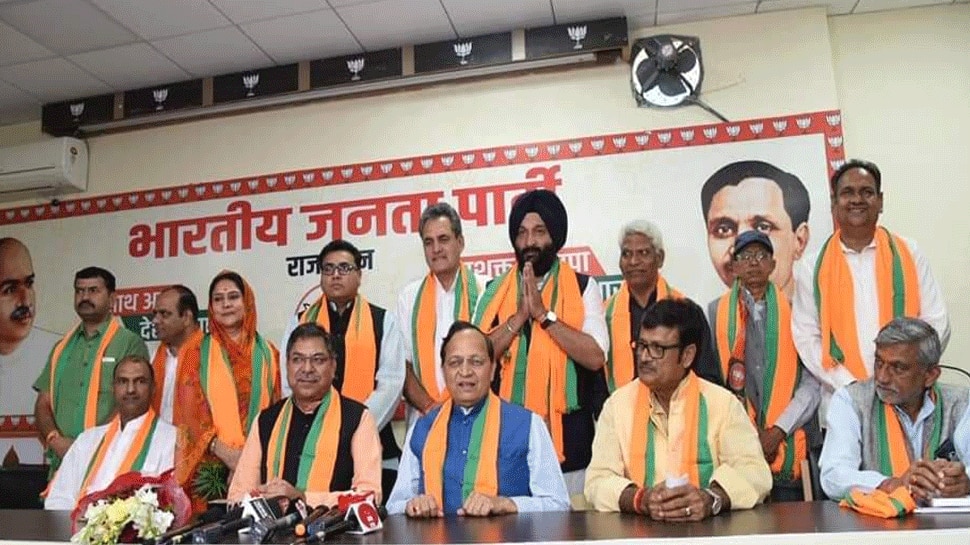 राजस्थान में बढ़ा BJP का कुनबा, सात नए चेहरे हुए पार्टी में शामिल