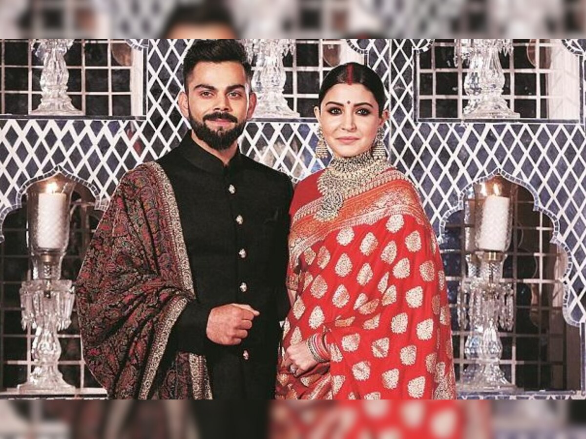 Virat Kohli and Anushka Sharma 