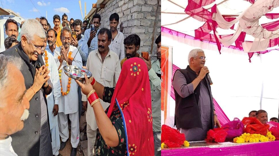 गजेन्द्र सिंह शेखावत पहुंचे जोधपुर, पाक विस्थापितों के दीपावाली स्नेह मिलन कार्यक्रम में हुए शामिल