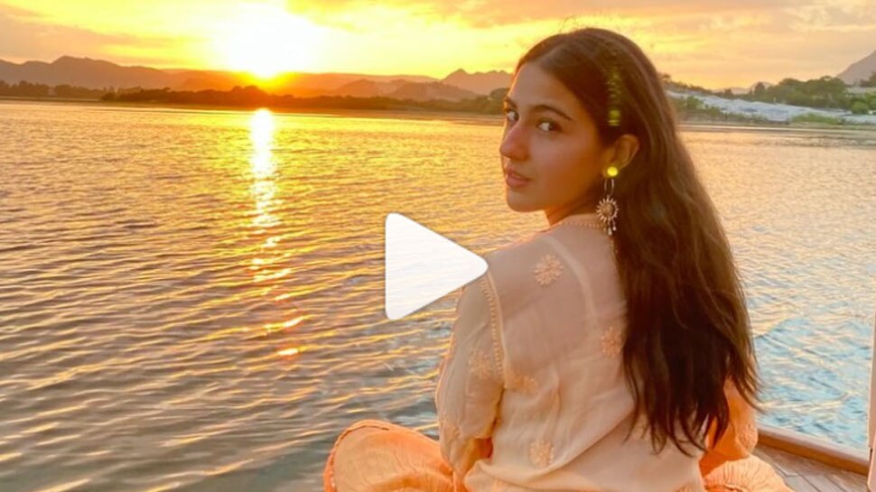 Sara Ali Khan ने चुलबुले अंदाज के साथ दिखाईं खूबसूरत वादियां, VIDEO में खो गए फैंस