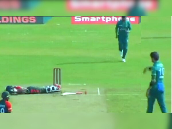 VIDEO: बांग्लादेशी से छक्का खाने के बाद तिलमिला उठे शाहीन अफरीदी, गुस्से में की ये शर्मनाक हरकत