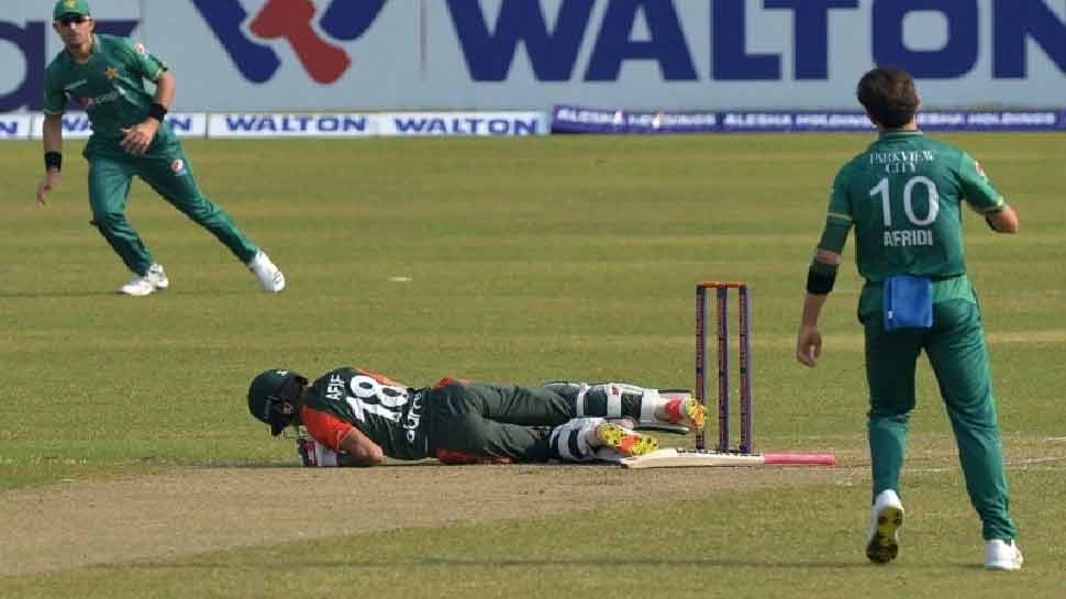 पाकिस्तानी क्रिकेटर शाहीन अफरीदी ने बांग्लादेशी बल्लेबाज को मारी गेंद, ICC ने नहीं किया रहम, मिली कड़ी सजा