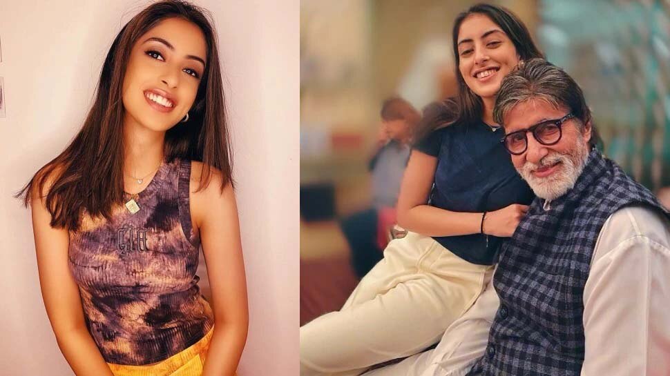 अमिताभ ने तस्वीरों में बनाए ऐसे-ऐसे मुंह, नातिन नव्या की भी छूट गई हंसी