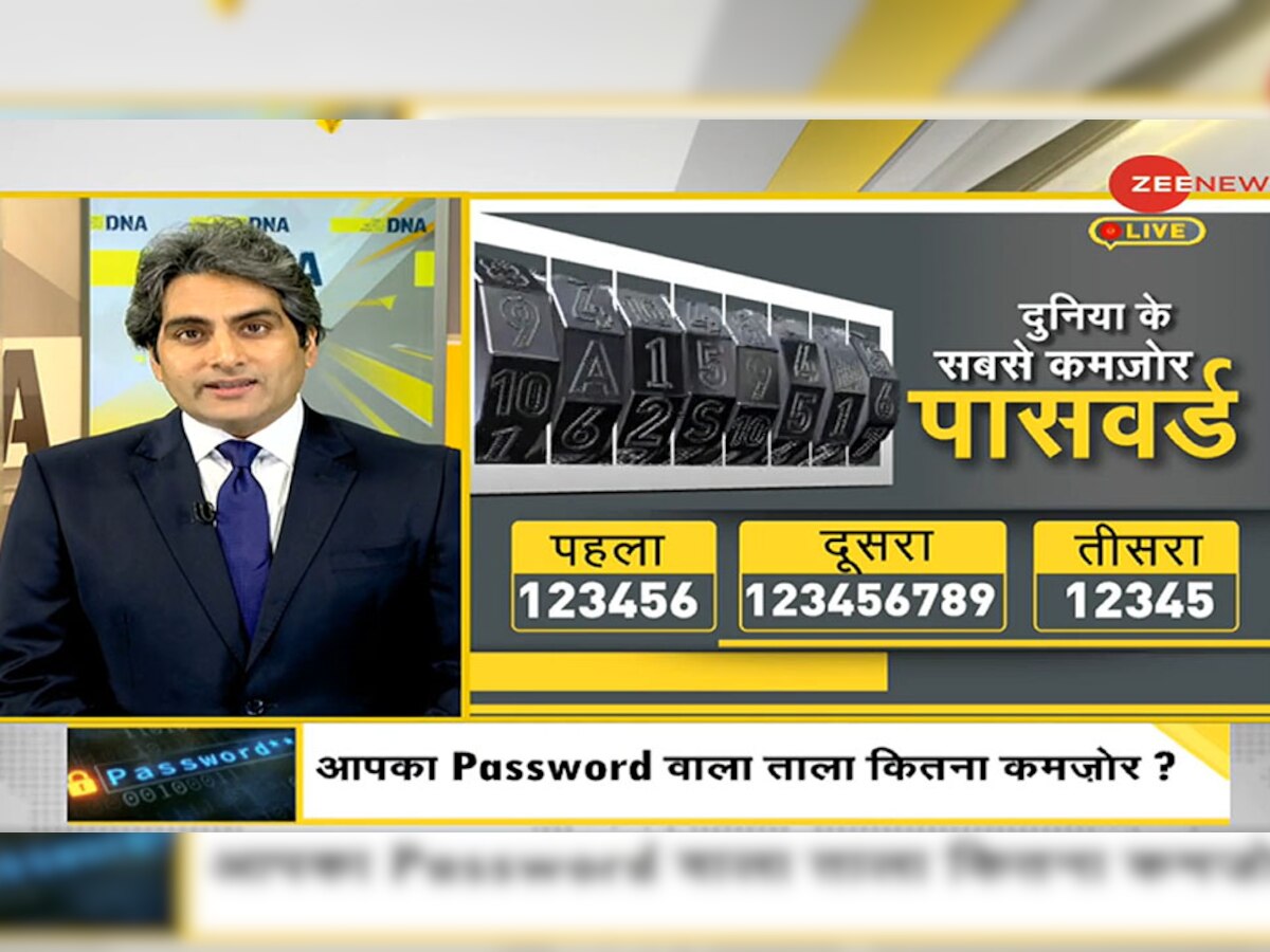 भारत के सबसे कमजोर पासवर्ड कौन से हैं? इनमें से आपका कोई Password है तो तुरंत बदलें