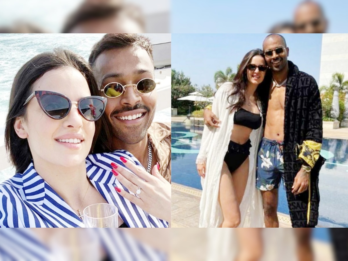 Hardik Pandya and Natasa Stankovic