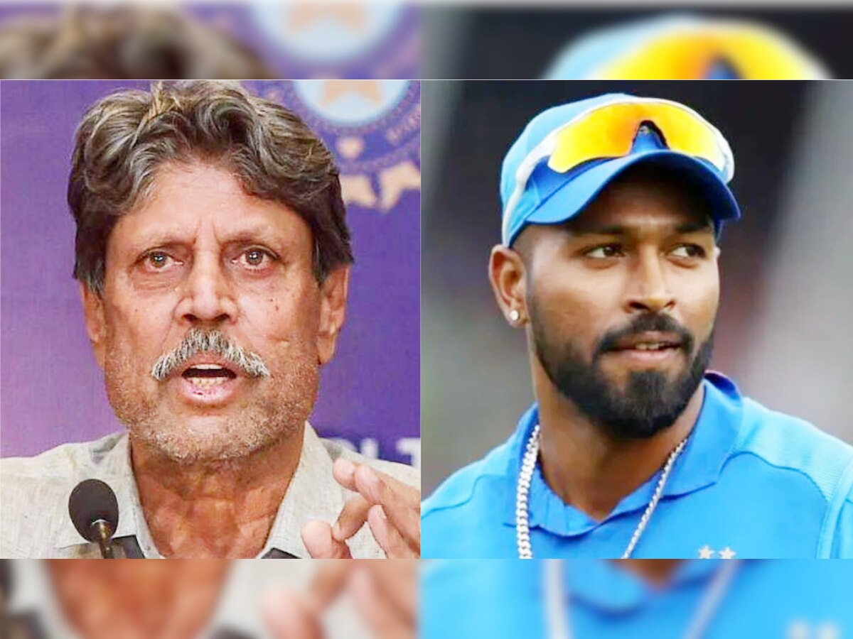 Kapil Dev and Hardik Pandya