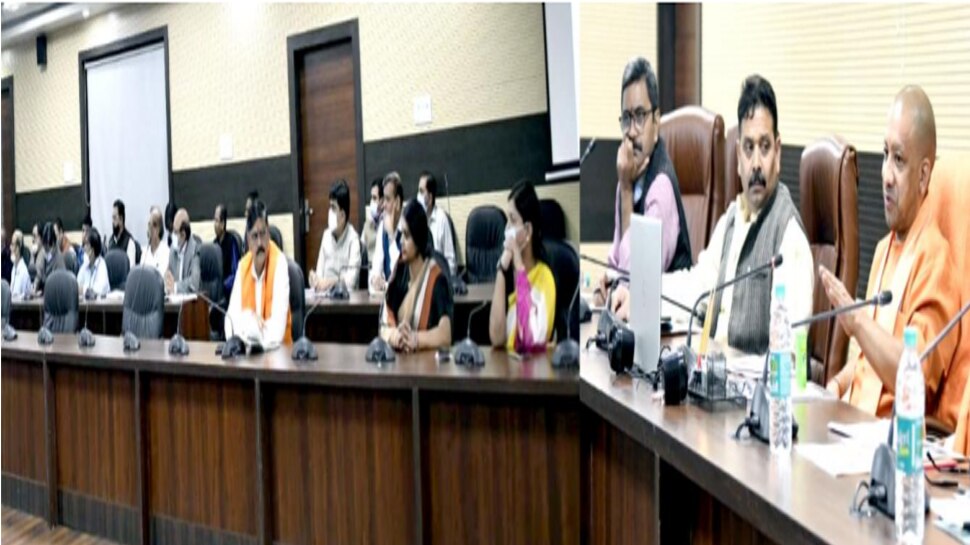 CM योगी ने काशी विश्वनाथ कॉरिडोर लोकार्पण कार्यक्रम की तैयारियों का लिया जायजा, सड़कों को गड्ढामुक्त कराने के दिए निर्देश