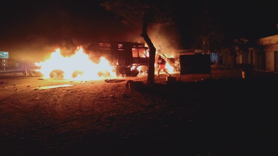 Sri Ganganagar: दो ट्रोले में टक्कर के बाद लगी भीषण आग, जिंदा जले दो चालक