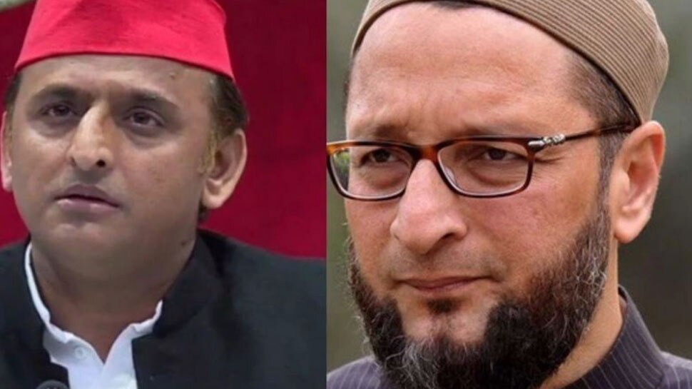 ओवैसी की पार्टी के साथ होगा SP का गठबंधन? अखिलेश ने दिया जवाब