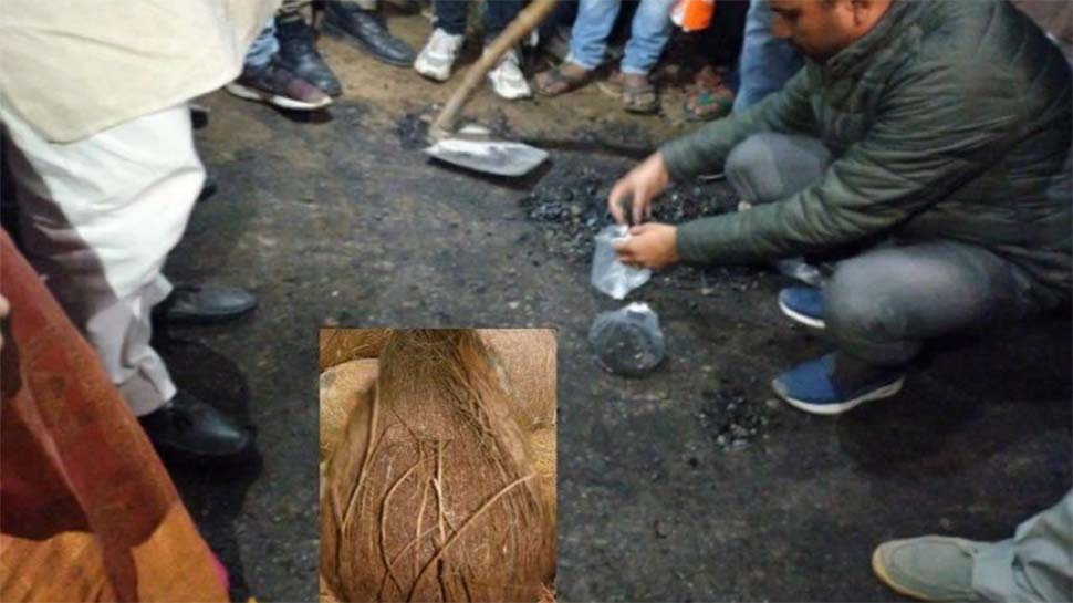 उद्घाटन के लिए MLA ने सड़क पर पटका नारियल; नारियल नहीं टूटा पर उखड़ गई 1.16 करोड़ की सड़क