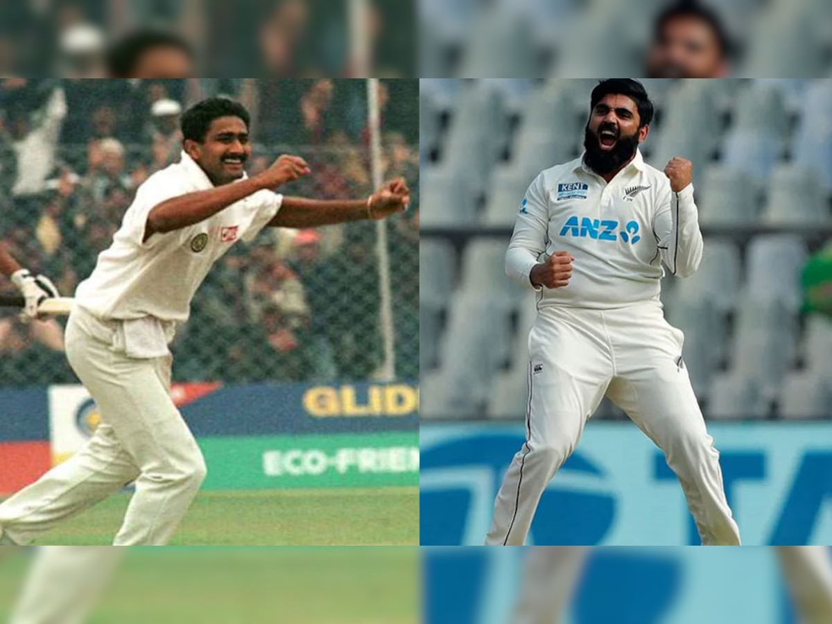 Ajaz Patel से पहले Anil Kumble भी ले चुके हैं ‘Perfect 10’, पाकिस्तान के खिलाफ किया था करिश्मा