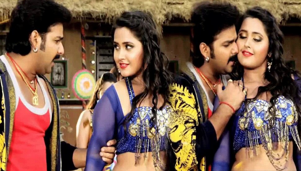 Pawan Singh Kajal Raghwani Romantic Song Hamar Ba Chikan Saman Ho Goes