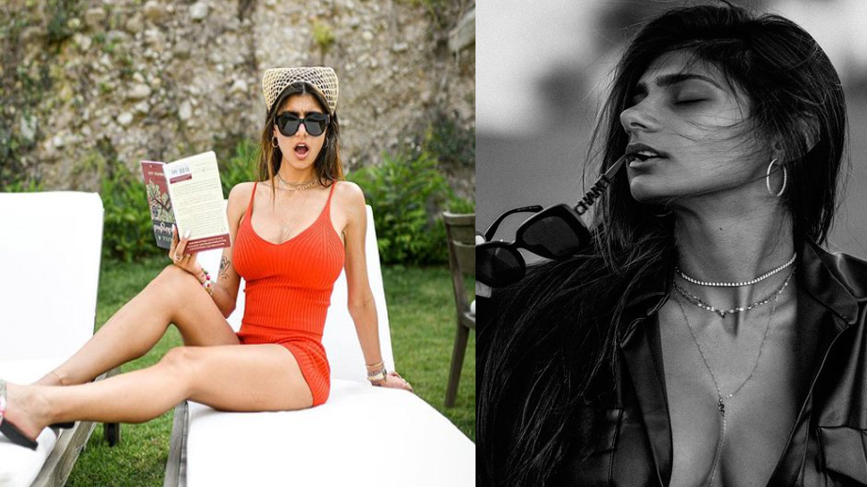 Mia Khalifa talkes about his breast implants in a video | Mia Khalifa