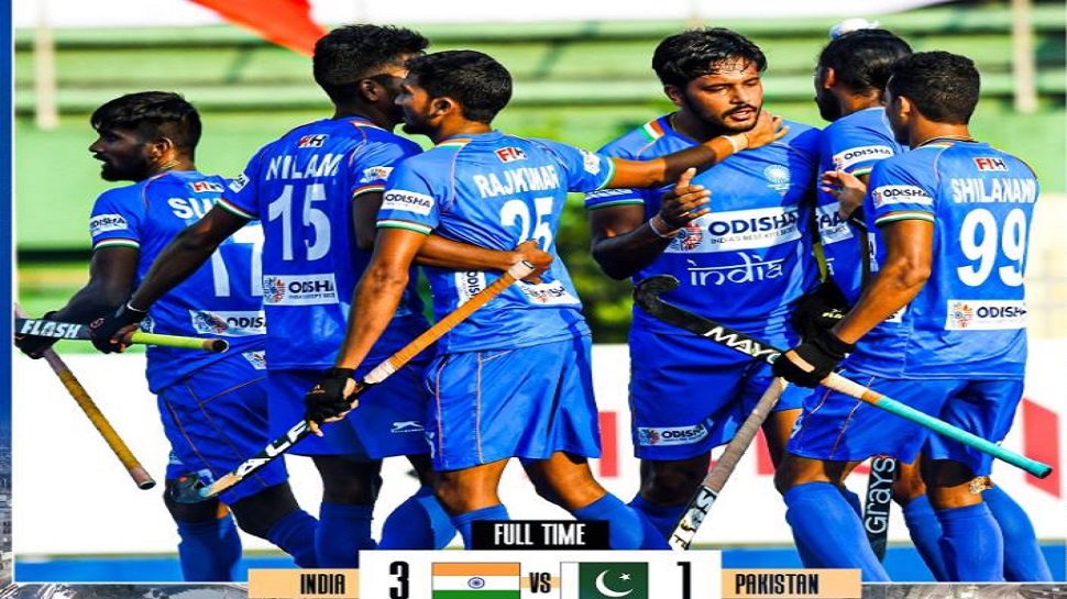 Asian Champions Trophy Hockey 2021: ପାକିସ୍ତାନକୁ ୩-୧ ଗୋଲରେ ପରାସ୍ତ କଲା ଭାରତ Asian Champions Trophy Hockey 2021: ପାକିସ୍ତାନକୁ ୩-୧ ଗୋଲରେ ପରାସ୍ତ କଲା ଭାରତ