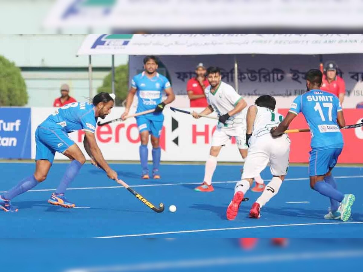 Hockey: भारत ने पाकिस्तान को 3-1 से हराया, हरमनप्रीत ने मैच में दागे दो गोल 