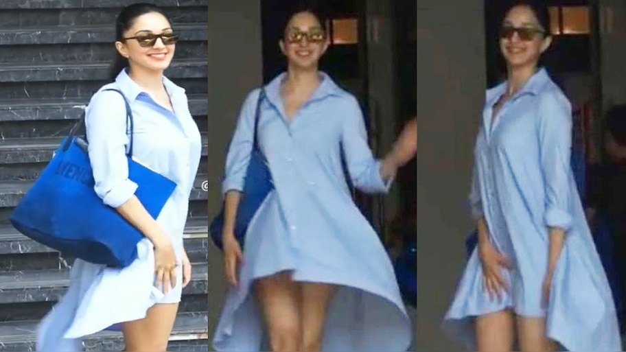 Kiara Advani खिचवा रहीं थी फोटो, तभी हो गया यह कांड; हो गईं Oops Moment की शिकार