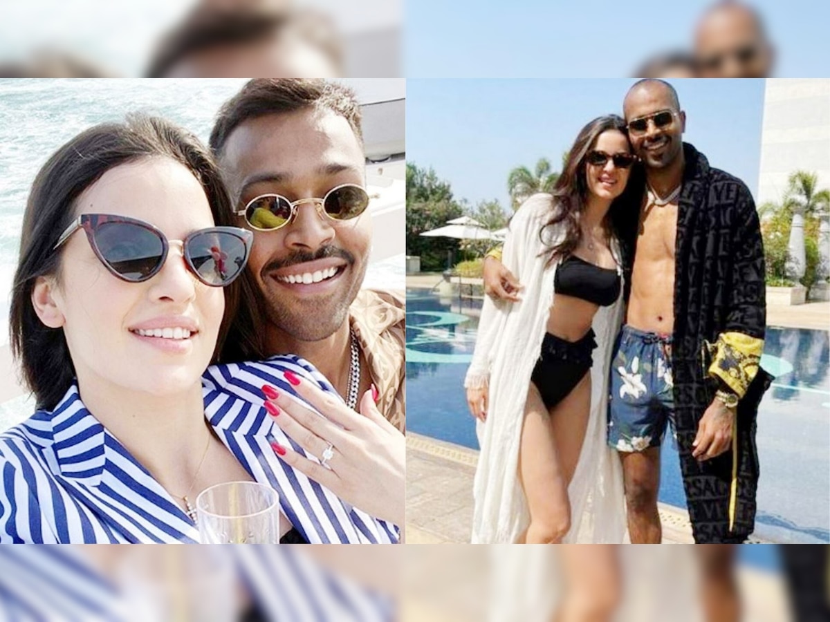 Hardik Pandya and Natasa Stankovic