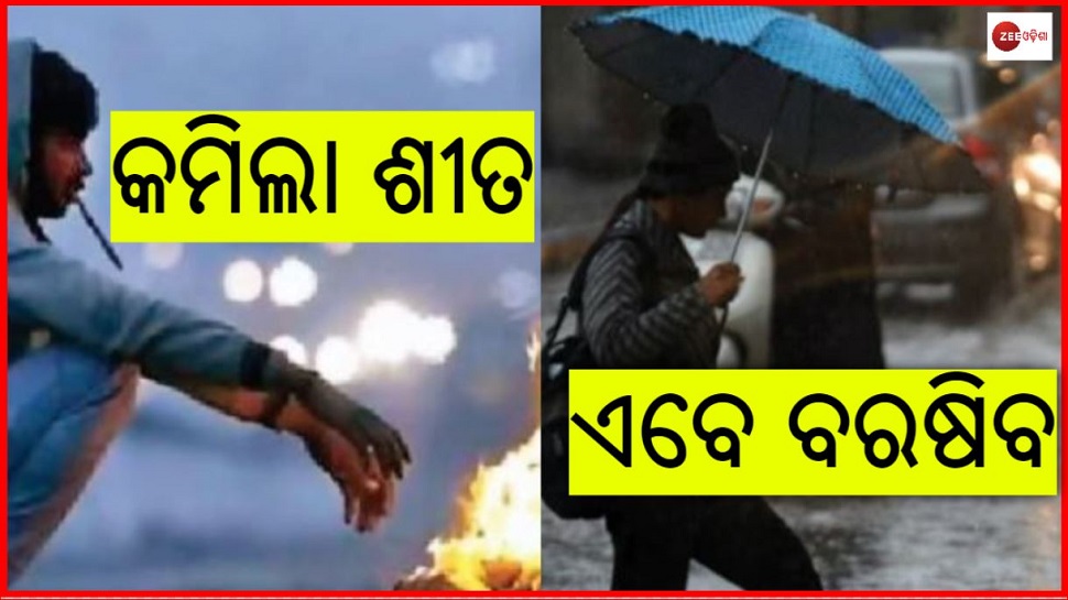 କମିଲା ଶୀତ; ଦୁଇଦିନ ଧରି ଏହି ଜିଲ୍ଲା ଗୁଡିକରେ ହେବ ବର୍ଷା କମିଲା ଶୀତ; ଦୁଇଦିନ ଧରି ଏହି ଜିଲ୍ଲା ଗୁଡିକରେ ହେବ ବର୍ଷା