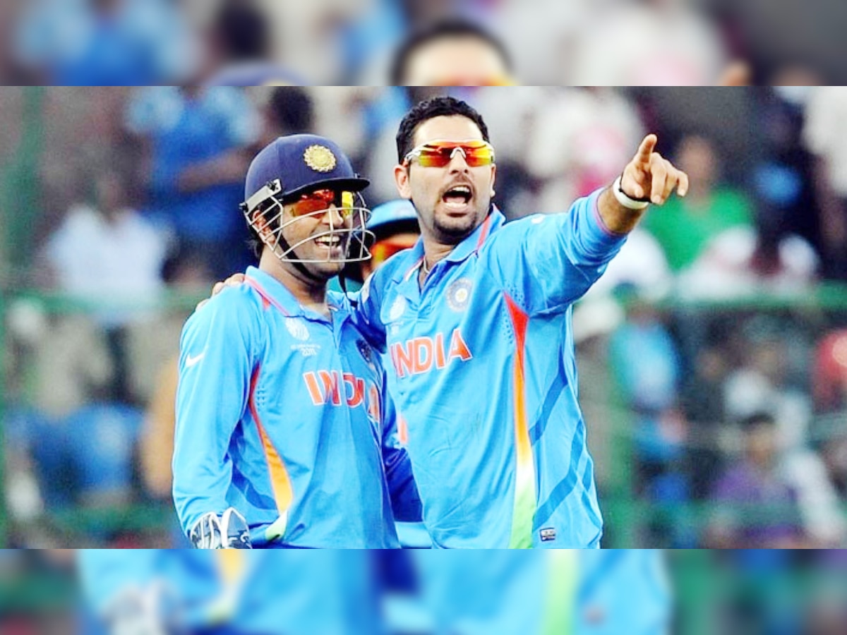 MS Dhoni and Yuvraj Singh