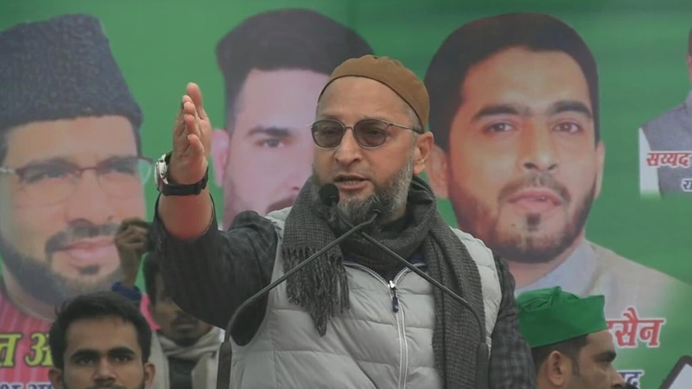 UP Election 2022 AIMIM Chief Asaduddin Owaisi Target Samajadi Party Bjp ...