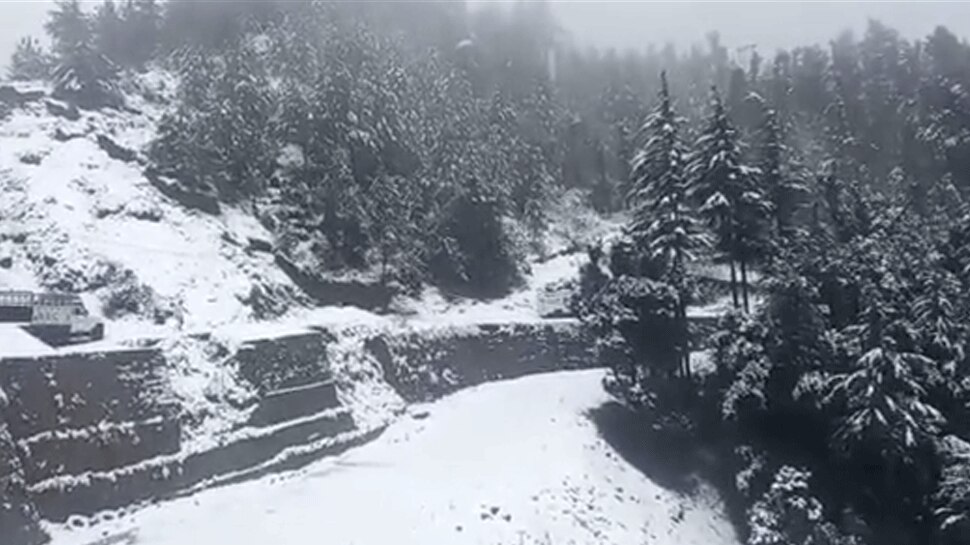 फसलों और फलों के लिए संजीवनी बन कर बरसी बर्फ, किसानों के चेहरे खिले