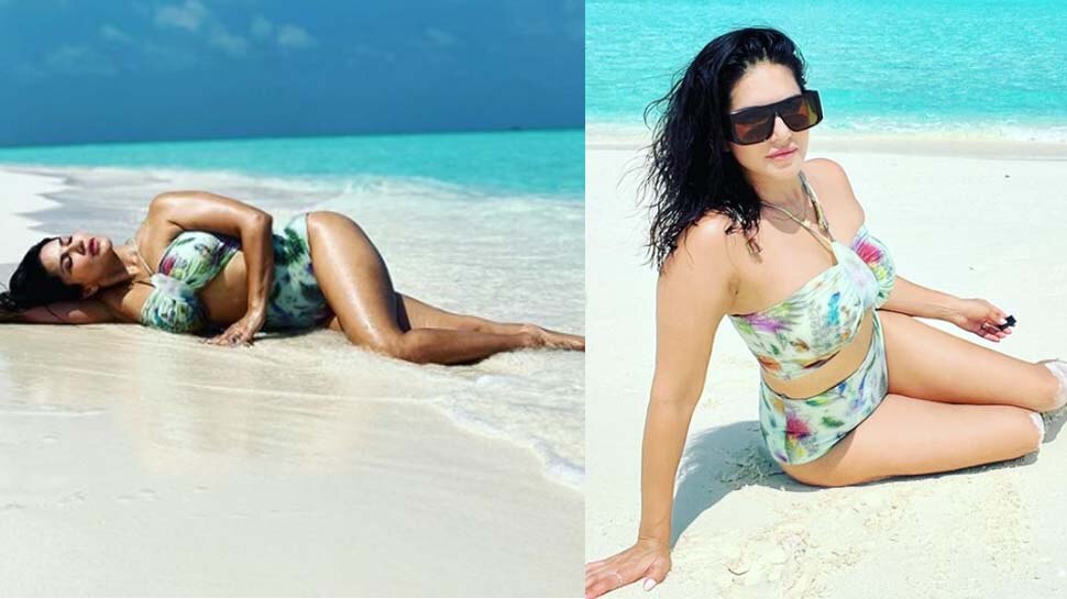 Sunny Leone grew to become daring after reaching Maldives, wreaked havoc on the web with killer magnificence
