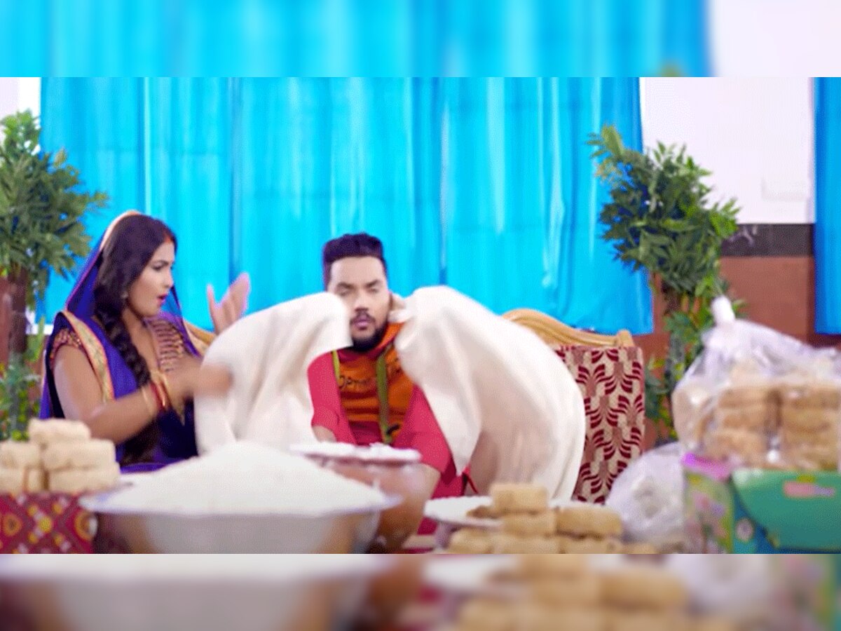 गुंजन सिंह और अंतरा सिंह प्रियंका  का गाना 'दही चूड़ा खिलाबो भौजी' रिलीज .