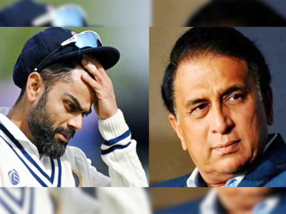 Virat Kohli and Sunil Gavaskar