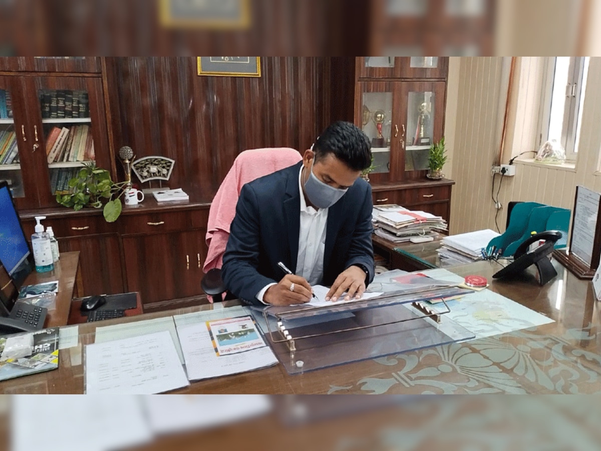 Bharatpur Alok Ranjan The New Collector Of The District Told His Vision As Soon As He Joined 2980