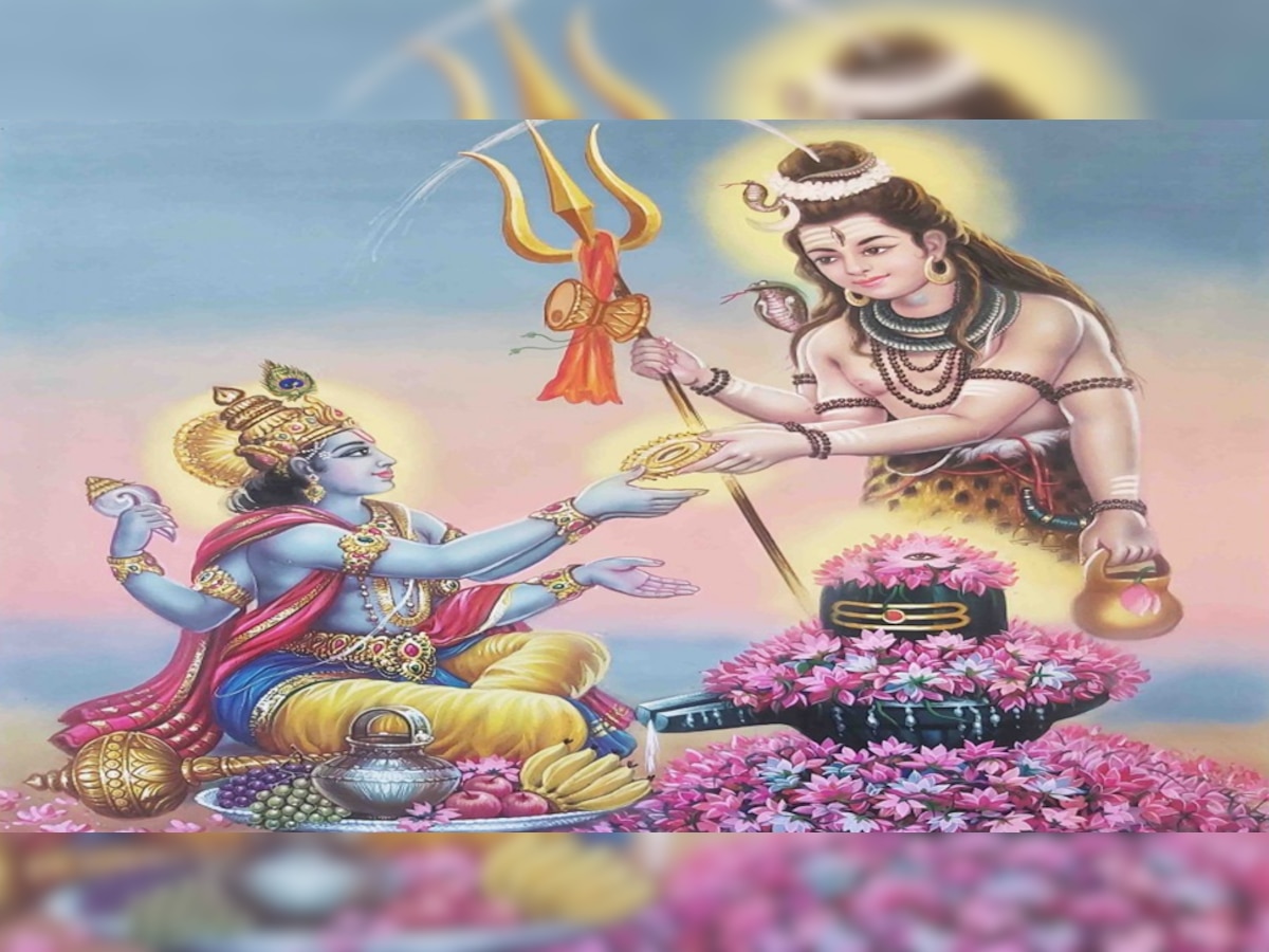 When Lord Vishnu offered his eyes to Shiva story is very ...