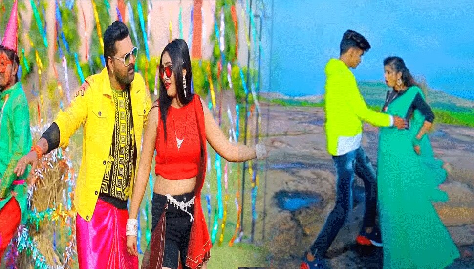 12 year old duo creates a stir over Samar Singh song Bhatar Sanghe Ka