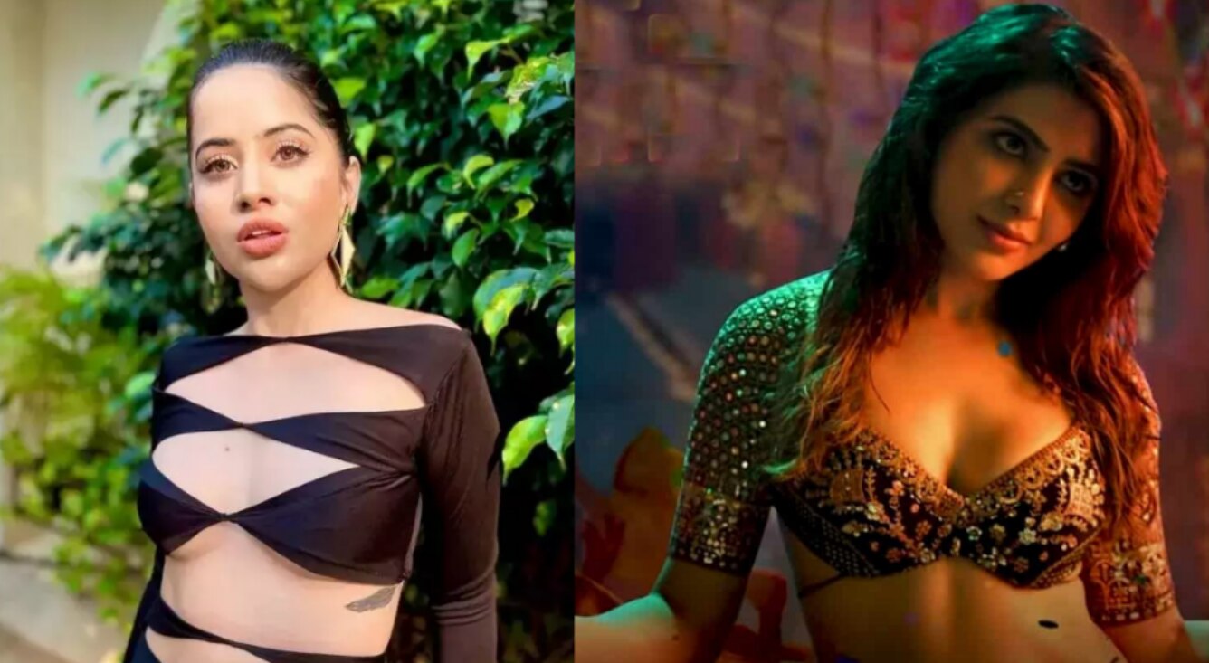 बोल्डनेस के मामले में उर्फी जावेद ने सामंथा को दी टक्कर, Oo Antava पर दिखाए किलर मूव्स