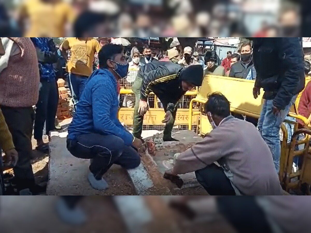 इंदिरा बाजार में शिव मंदिर की मूर्तियां टूटने का मामला