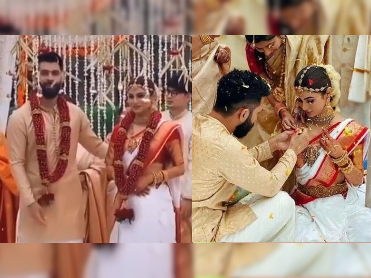 Mouni Roy married Suraj Nambiar for seven births, see full marriage in ...