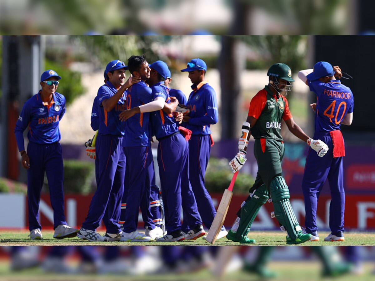 U19 World Cup:बांग्लादेश को हराकर सेमीफाइनल में टीम इंडिया, अब इस टीम से होगी फाइनल के लिए जंग