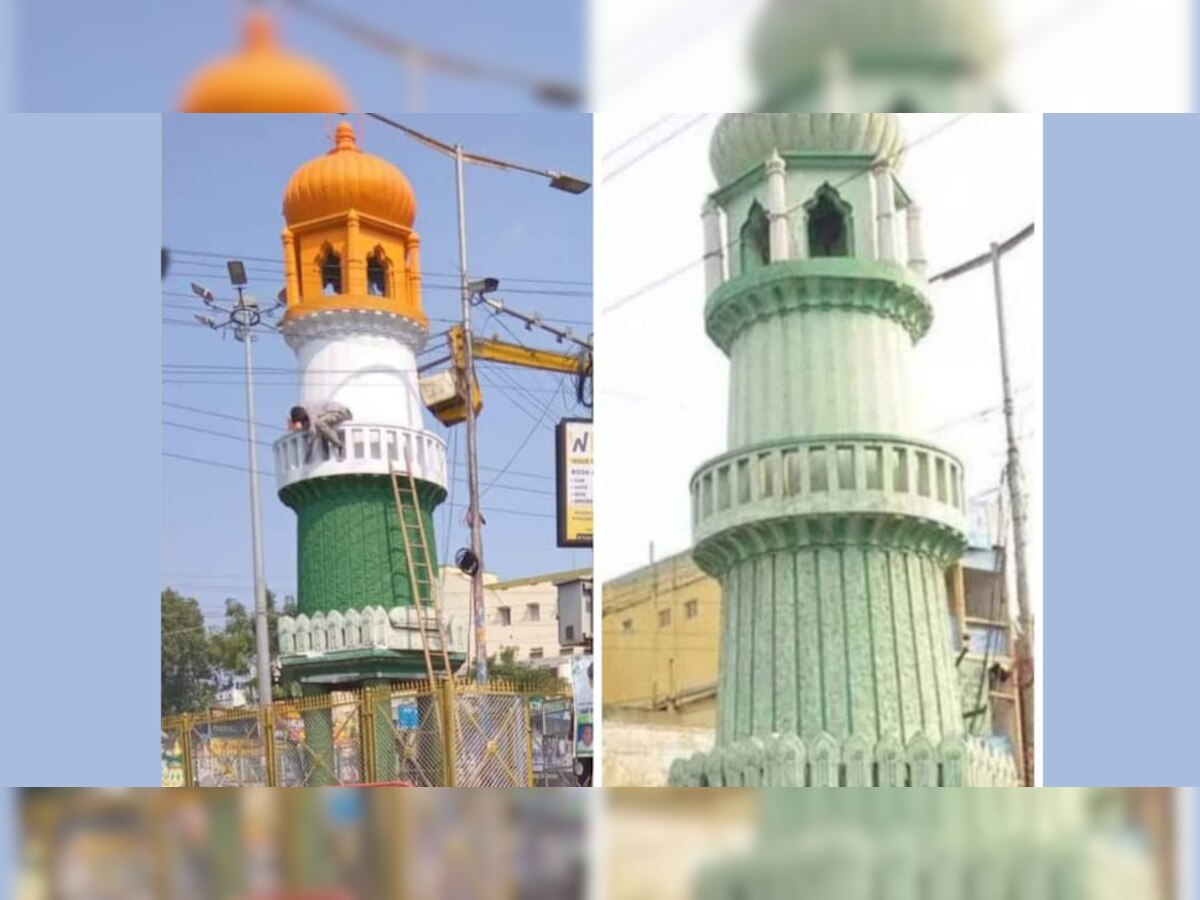 आंध्र प्रदेश के गुंटूर स्थित विवादास्पद जिन्ना टावर 