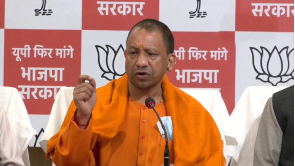 CM Yogi Press Conference: CM योगी ने गिनाईं अपने सरकार की उपलब्धियां, बोले- एक भी दंगा नहीं हुआ CM Yogi Press Conference: CM योगी ने गिनाईं अपने सरकार की उपलब्धियां, बोले- एक भी दंगा नहीं हुआ