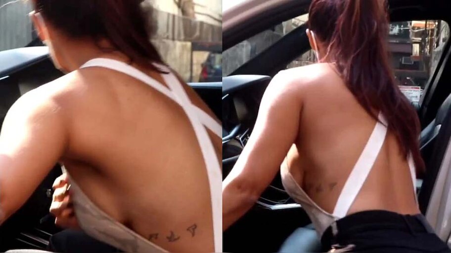 स्किन टाइट टॉप में Malaika Arora हुईं Oops Moment का शिकार; Video हो रहा है वायरल