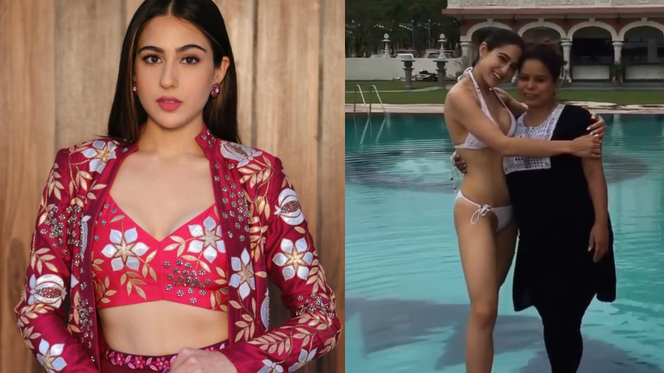 Sara Ali Khan Pushed Spot Girl Into Swimming Pool People Trolled Her Brutally