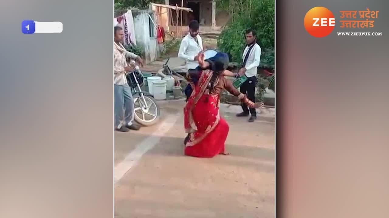 Desi Bhabhi Danced On Bhojpuri Tune Video Goes Viral On Social Media Spup Watch Bhojpuri Video 4753