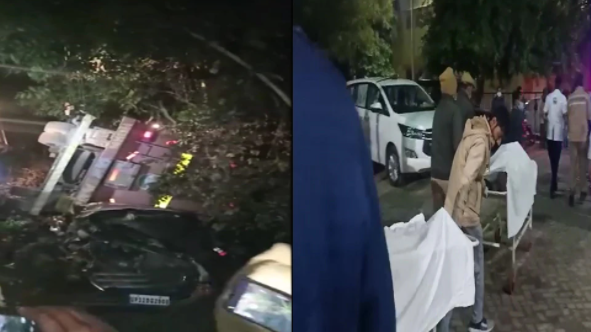 Unano Road Accident: उन्नाव में दर्दनाक सड़क हादसा, 3 पुलिसवालों की मौत; CM योगी ने किया दुख का इज़हार Unano Road Accident: उन्नाव में दर्दनाक सड़क हादसा, 3 पुलिसवालों की मौत; CM योगी ने किया दुख का इज़हार