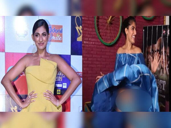 पोज़ देते वक्त ज्यादा ऊपर उठ गई Kubbra Sait की ड्रेस, हुईं Oops Moment का शिकार