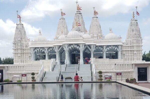 ये है अमेरिका का राम मंदिर, दुनियाभर से दर्शन करने पहुंचते हैं श्रद्धालु