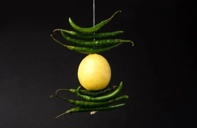 Why hang nimbu mirchi outside the house and shop know who comes to eat